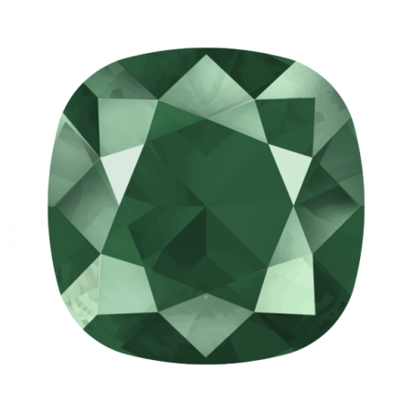 Swarovski 4470 Cushion Cut 10mm Crystal Royal Green