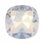Swarovski 4470 Cushion Cut 12mm White Opal