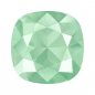 Swarovski 4470 Cushion Cut 12mm Crystal Mint Green