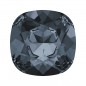 Swarovski 4470 Cushion Cut 12mm Crystal Silver Night
