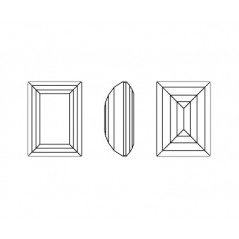 Swarovski 4527 Step Cut 18x13mm Crystal