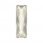 Swarovski 4547 Princess Baquette 15x5mm Crystal Silver Shade
