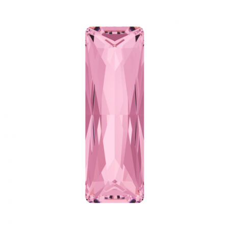 Swarovski 4547 Princess Baquette 21x7mm Light Rose