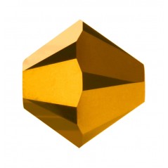 Swarovski 5328 4mm Crystal Aurum 2X