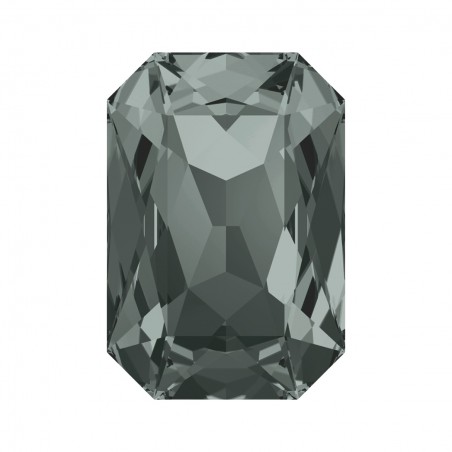 Swarovski 4627 Rectangle 27x18.5mm Black Diamond