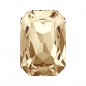 Swarovski 4627 Rectangle 27x18.5mm Crystal Golden Shadow