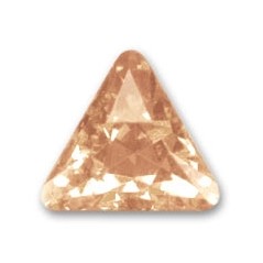 Swarovski 4722 Triangle 6mm Crystal Golden Shadow