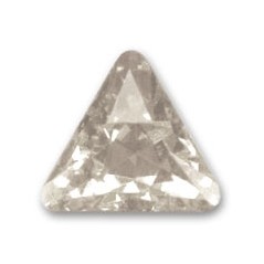 Swarovski 4722 Triangle 6mm Crystal Silver Shade
