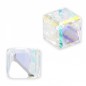 Swarovski 4841 Cube 4mm Crystal