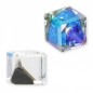 Swarovski 4841 Cube 6mm Crystal Heliotrope