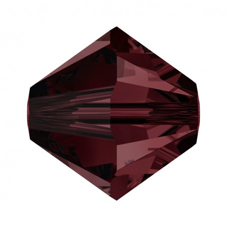 Swarovski 5328 4mm Burgundy