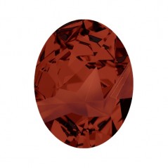 Swarovski 4921 Kaputt Oval 23x18mm Crystal Red Magma