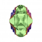 Swarovski 4926 Oval Tribe 14x10mm Peridot Scarabeus Green
