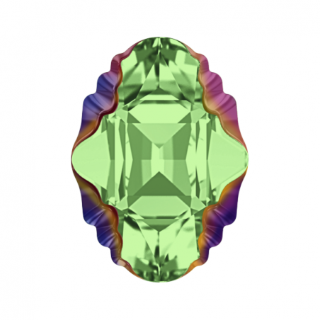 Swarovski 4926 Oval Tribe 19x14mm Peridot Scarabeus Green