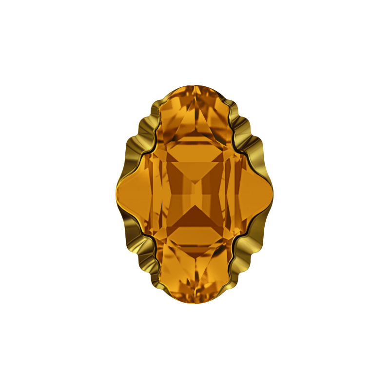 Swarovski 4926 Oval Tribe 19x14mm Topaz Dorado Swarovski 4926 Oval Tribe 19x14mm Topaz Dorado