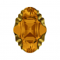 Swarovski 4926 Oval Tribe 19x14mm Topaz Dorado