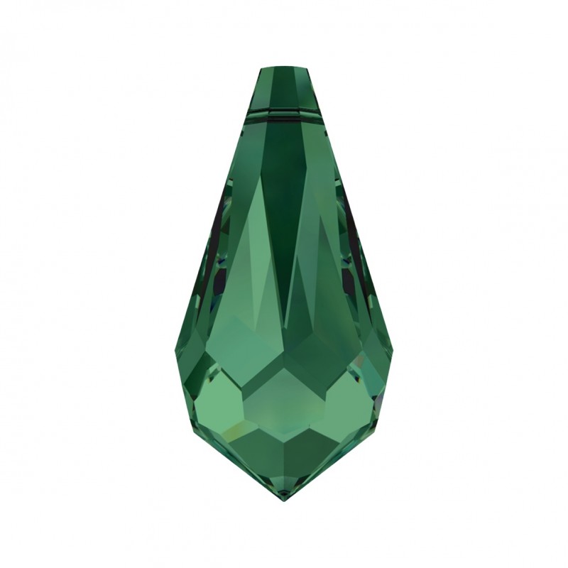 Swarovski 6000 Drop 11x5.5mm Emerald Swarovski 6000 Drop 11x5.5mm Emerald