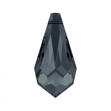 Swarovski 6000 Drop 11x5.5mm Graphite 8ks