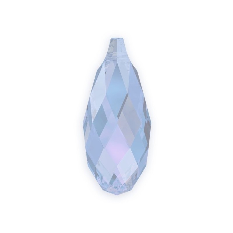 Swarovski 6010 Briolette Drop 13x6.5mm Air Blue Opal Swarovski 6010 Briolette Drop 13x6.5mm Air Blue Opal