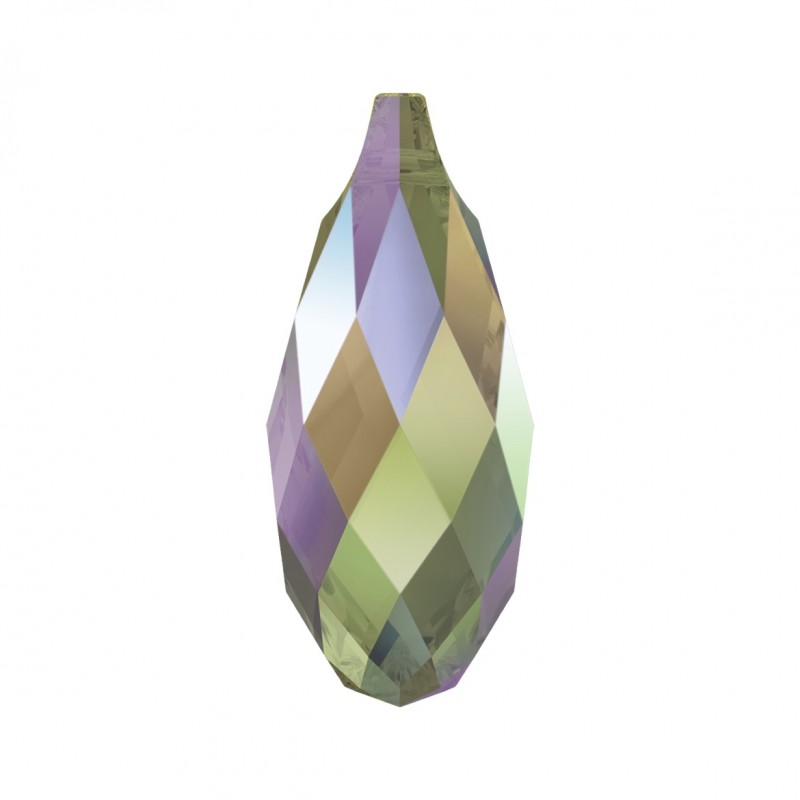 Swarovski 6010 Briolette Drop 13x6.5mm Crystal Paradise Shine Swarovski 6010 Briolette Drop 13x6.5mm Crystal Paradise Shine