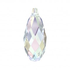 Swarovski 6010 Briolette Drop 21x10.5mm Crystal AB