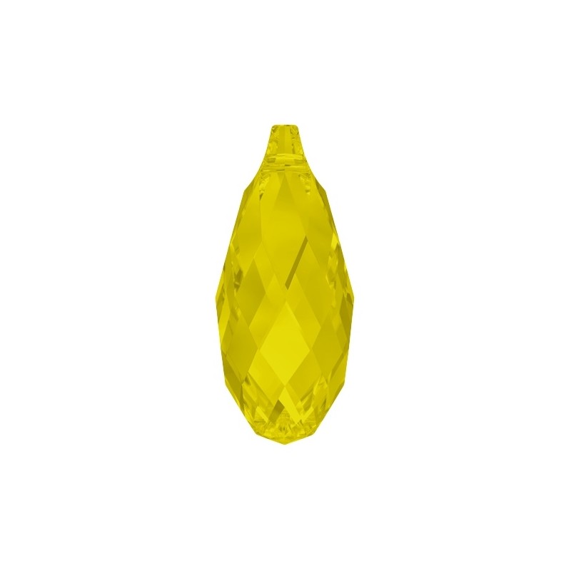 Swarovski 6010 Briolette Drop 11x5.5mm Yellow Opal 4ks Swarovski 6010 Briolette Drop 11x5.5mm Yellow Opal 4ks