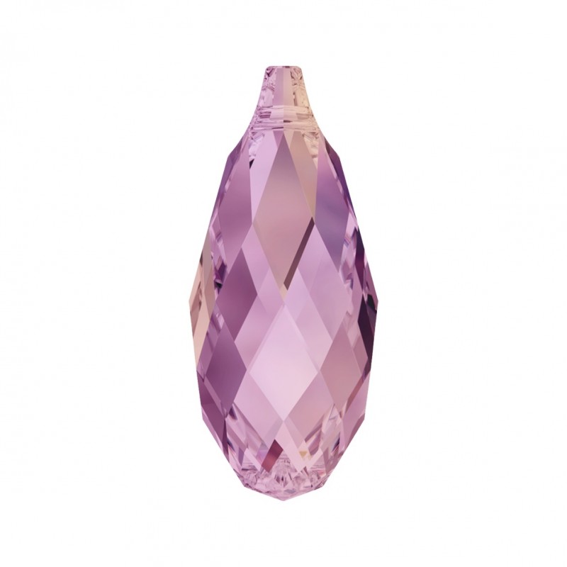 Swarovski 6010 Briolette Drop 11x5.5mm Crystal Lilac Shadow 4ks Swarovski 6010 Briolette Drop 11x5.5mm Crystal Lilac Shadow 4ks