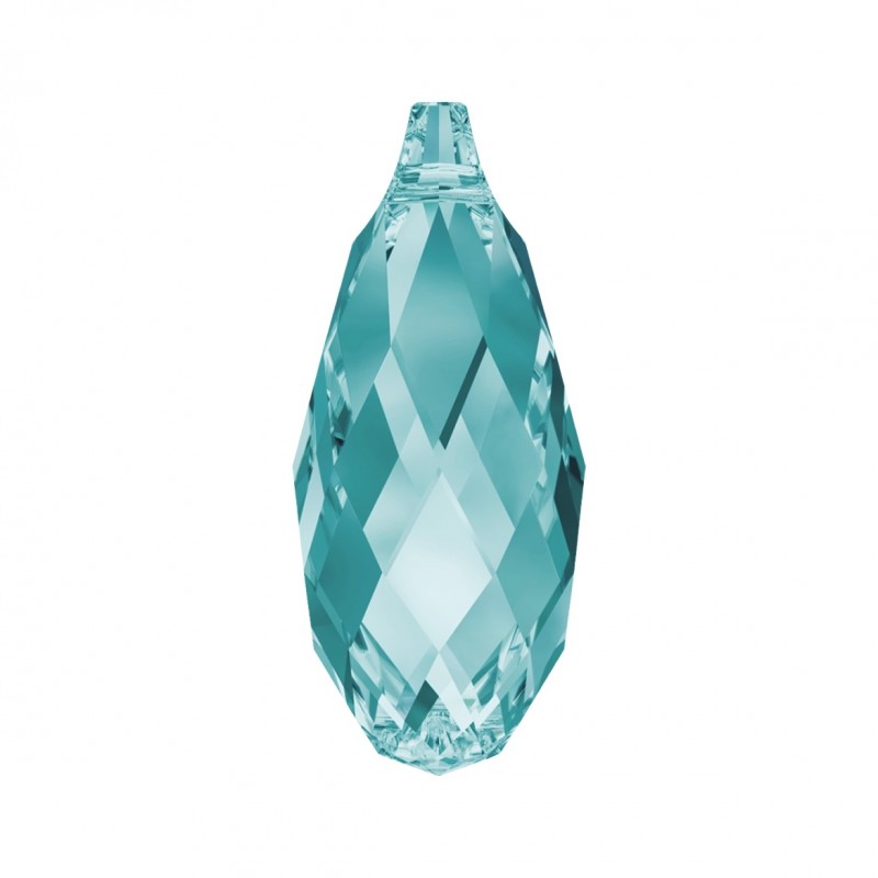 Swarovski 6010 Briolette Drop 11x5.5mm Light Turquoise 4ks Swarovski 6010 Briolette Drop 11x5.5mm Light Turquoise 4ks