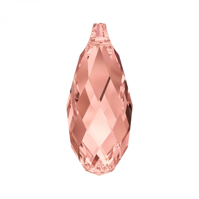 Swarovski 6010 Briolette Drop 11x5.5mm Rose Peach 4ks
