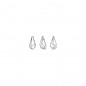 Swarovski 6015 Polygon Drop 13mm Jet