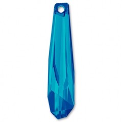 Swarovski 6017/G Crystalactite Grand 30mm Crystal Bermuda Blue