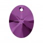 Swarovski 6028 Xilion Oval 8mm Amethyst
