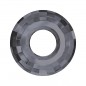 Swarovski 6039 Disk 38mm Crystal Silver Night