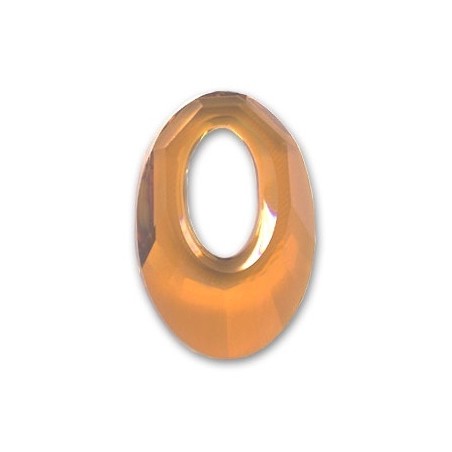 Swarovski 6040 Helios Pendant 30mm Crystal Copper