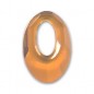 Swarovski 6040 Helios Pendant 30mm Crystal Copper