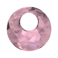 Swarovski 6041 Victory Pendant 38mm Crystal Antique Pink