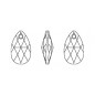 Swarovski 6106 Teardrop 16mm Crystal Astral Pink