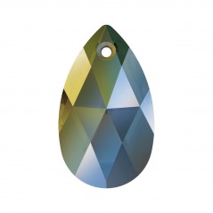 Swarovski 6106 Teardrop 16mm Crystal Iridescent Green