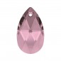 Swarovski 6106 Teardrop 28mm Crystal Antique Pink