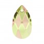 Swarovski 6106 Teardrop 28mm Crystal Luminous Green