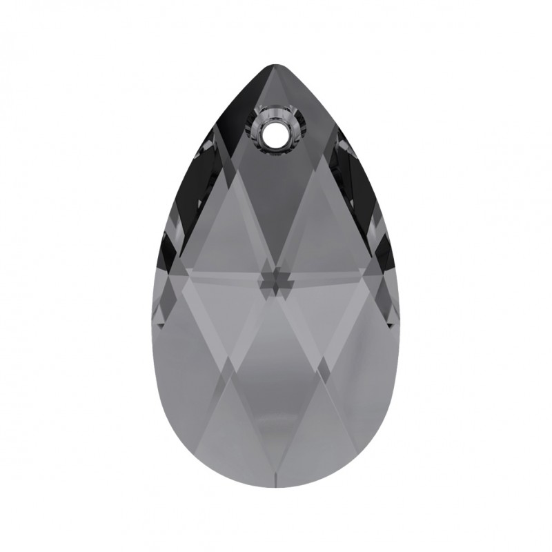 Swarovski 6106 Teardrop 28mm Crystal Silver Night Swarovski 6106 Teardrop 28mm Crystal Silver Night