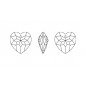 Swarovski 6215 Heart 18mm Crystal