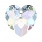 Swarovski 6215 Heart 18mm Crystal AB