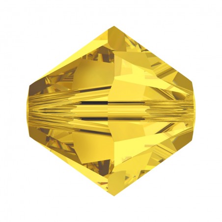 Swarovski 5328 4mm Light Topaz