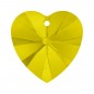 Swarovski 6228 Heart 10.3x10mm Yellow Opal 6ks
