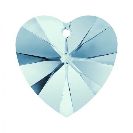 Swarovski 6228 Heart 10.3x10mm Aquamarine 6ks