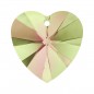 Swarovski 6228 Heart 10.3x10mm Crystal Lumonous Green 6ks
