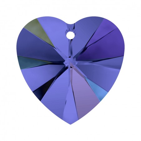 Swarovski 6228 Heart 10.3x10mm Sapphire AB 6ks