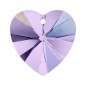 Swarovski 6228 Heart 10.3x10mm Violet AB 6ks