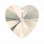 Swarovski 6228 Heart 10.3x10mm Crystal Moonlight